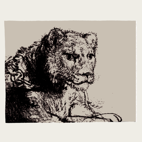 Bolero Lion Beige-Black