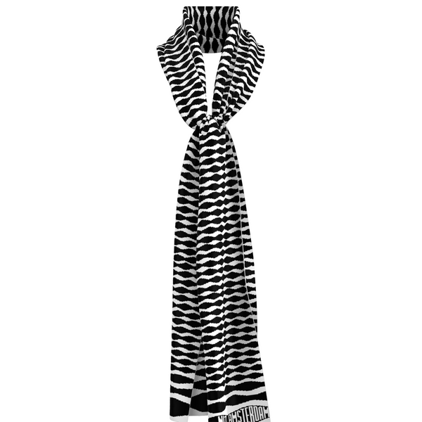 Shawl Small Brancusi Horizontal Almond-Black