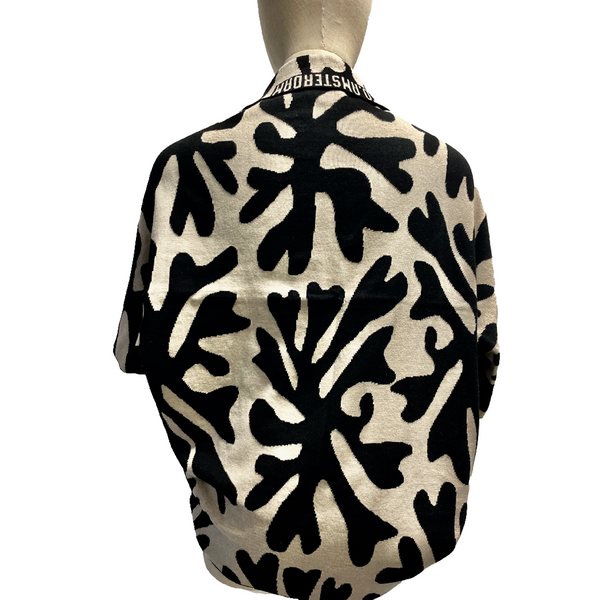 Bolero Matisse Coral Almond-Black