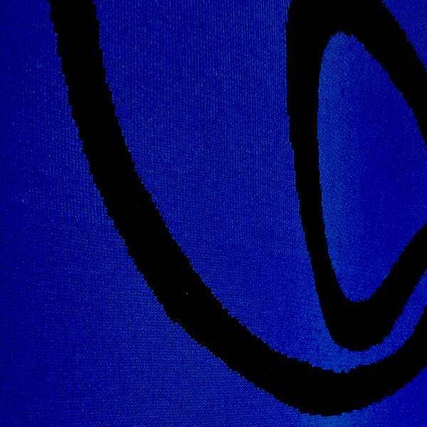 Nitto S-line design by Sylvie Verhoeven black-blue detail
